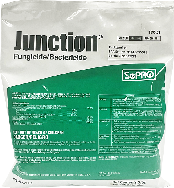 Junction® Fungicide 5 lb Bag - 8 per case - Fungicides